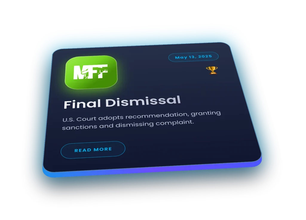 Final Dismissal — May 13, 2025